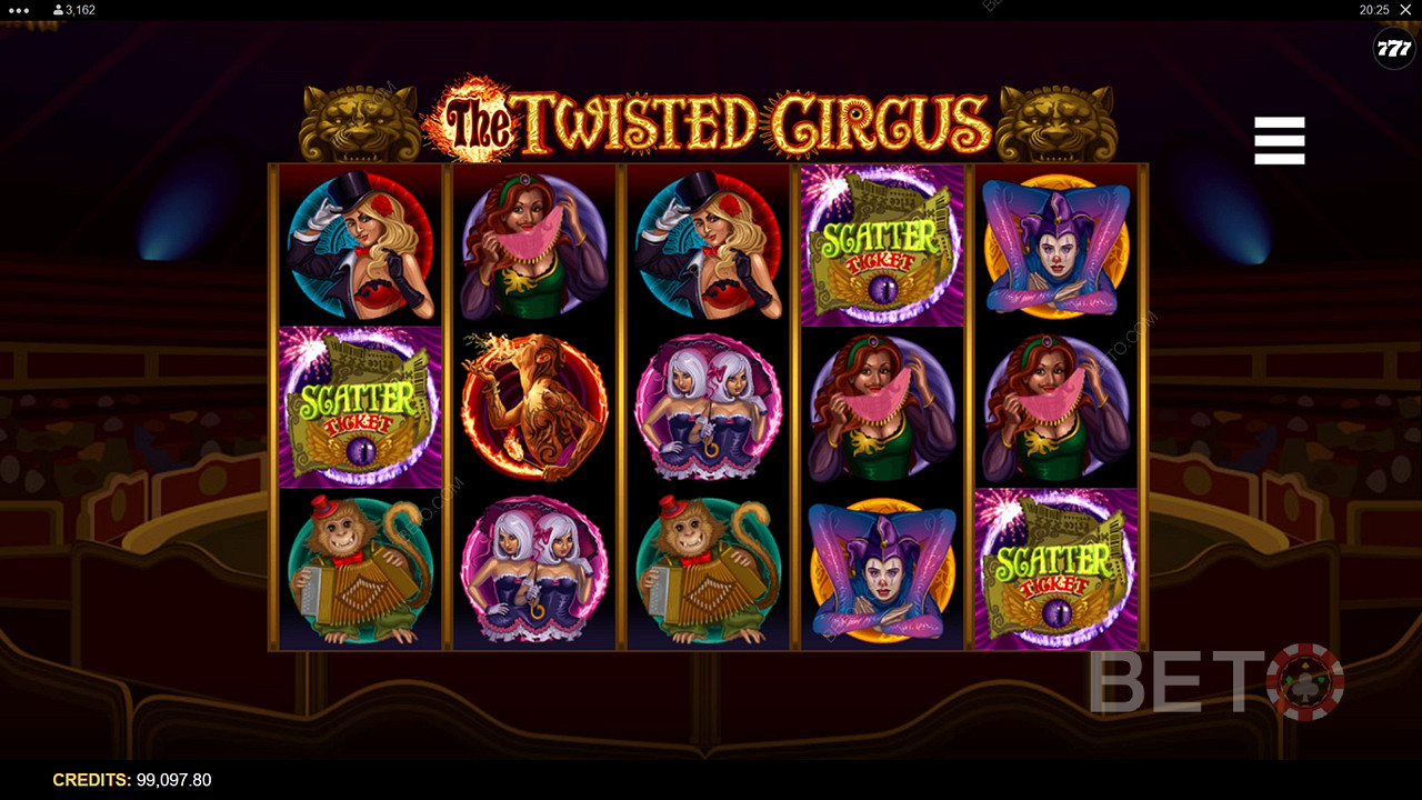 The Twisted Circus เล่นฟรี