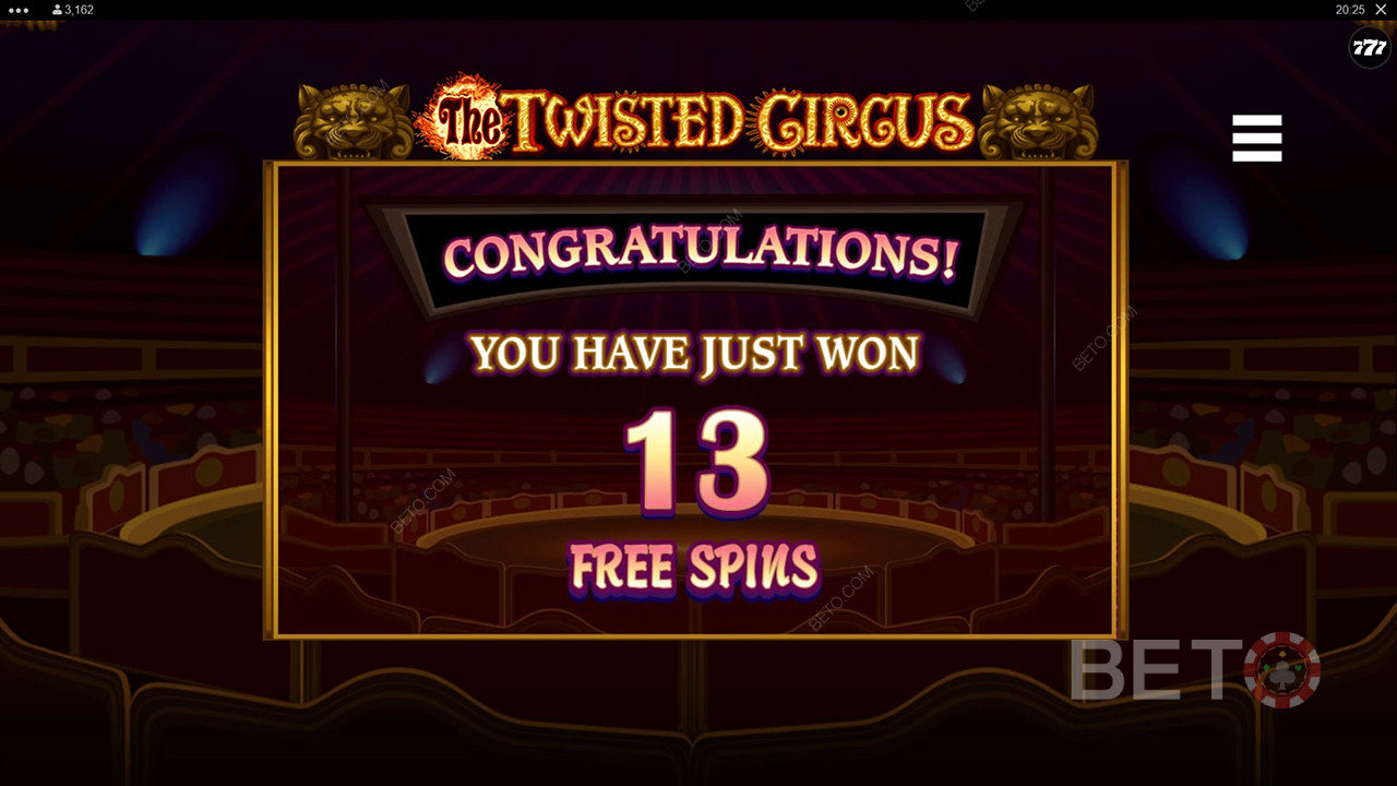 อธิบายฟีเจอร์โบนัสใน The Twisted Circus โดย Microgaming