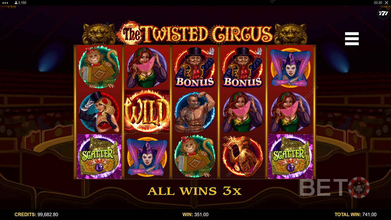 The Twisted Circus: สล็อตออนไลน์ที่คุ้มค่าแก่การเล่นหรือไม่?