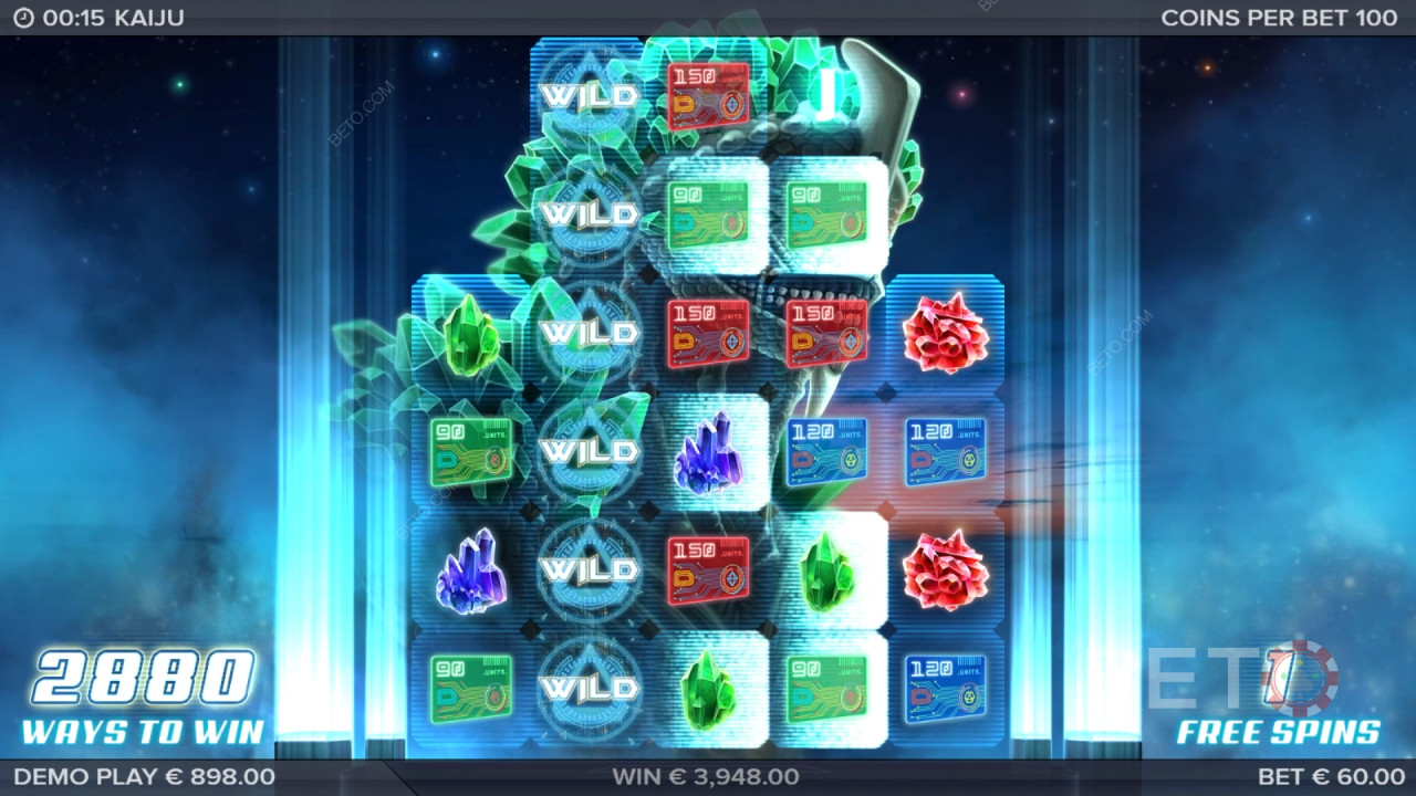 รีวิว Kaiju โดย BETO Slots