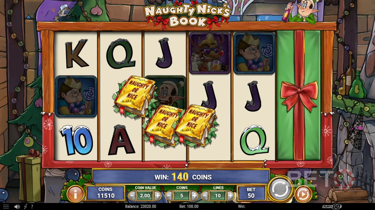 รีวิวหนังสือของ Naughty Nick โดย BETO Slots