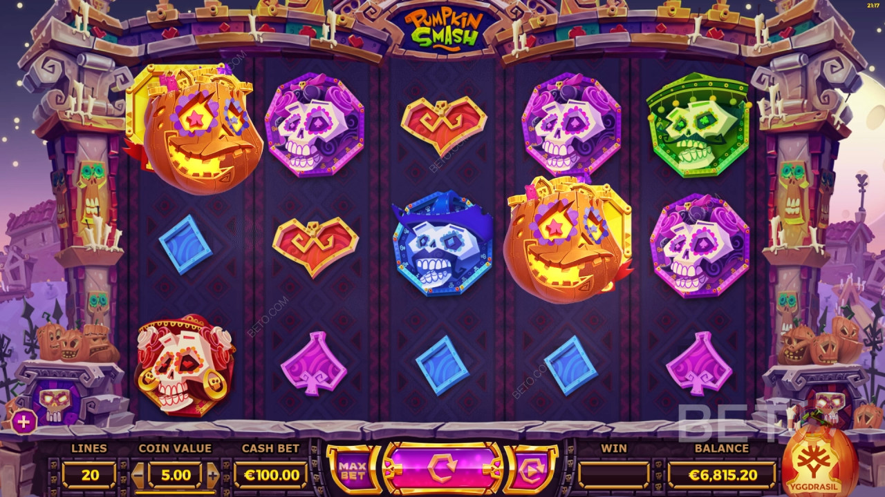 รีวิว Pumpkin Smash โดย BETO Slots