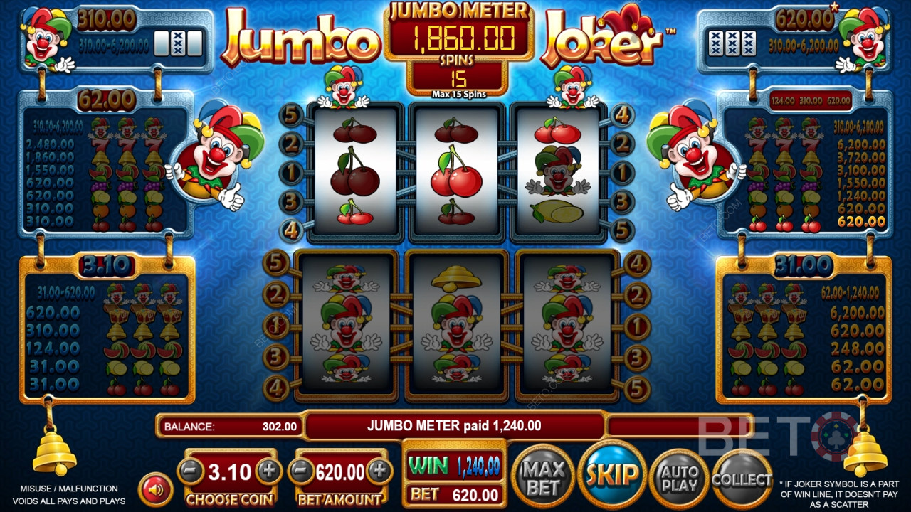 รีวิว Jumbo Joker จาก BETO Slots