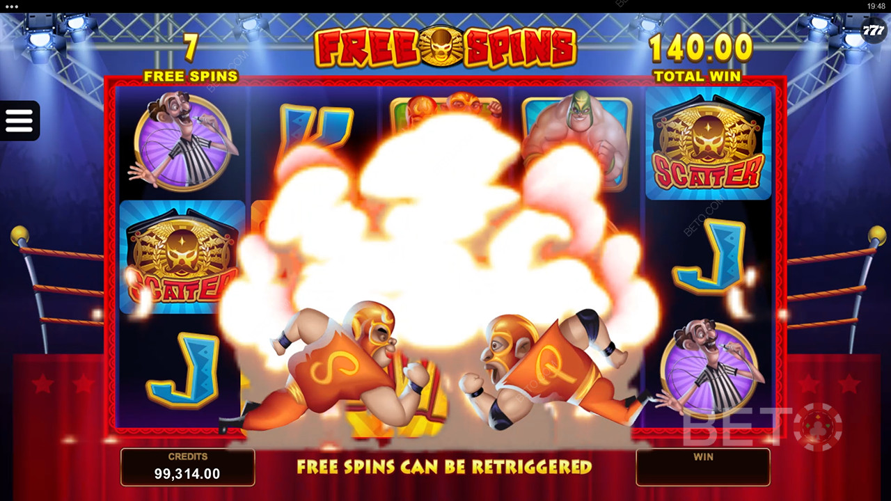 รีวิว Lucha Legends โดย BETO Slots
