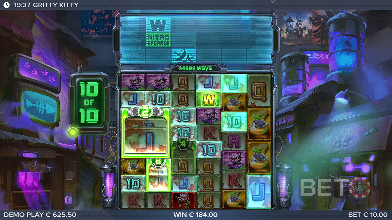 Gritty Kitty of Nitropolis เล่นฟรี