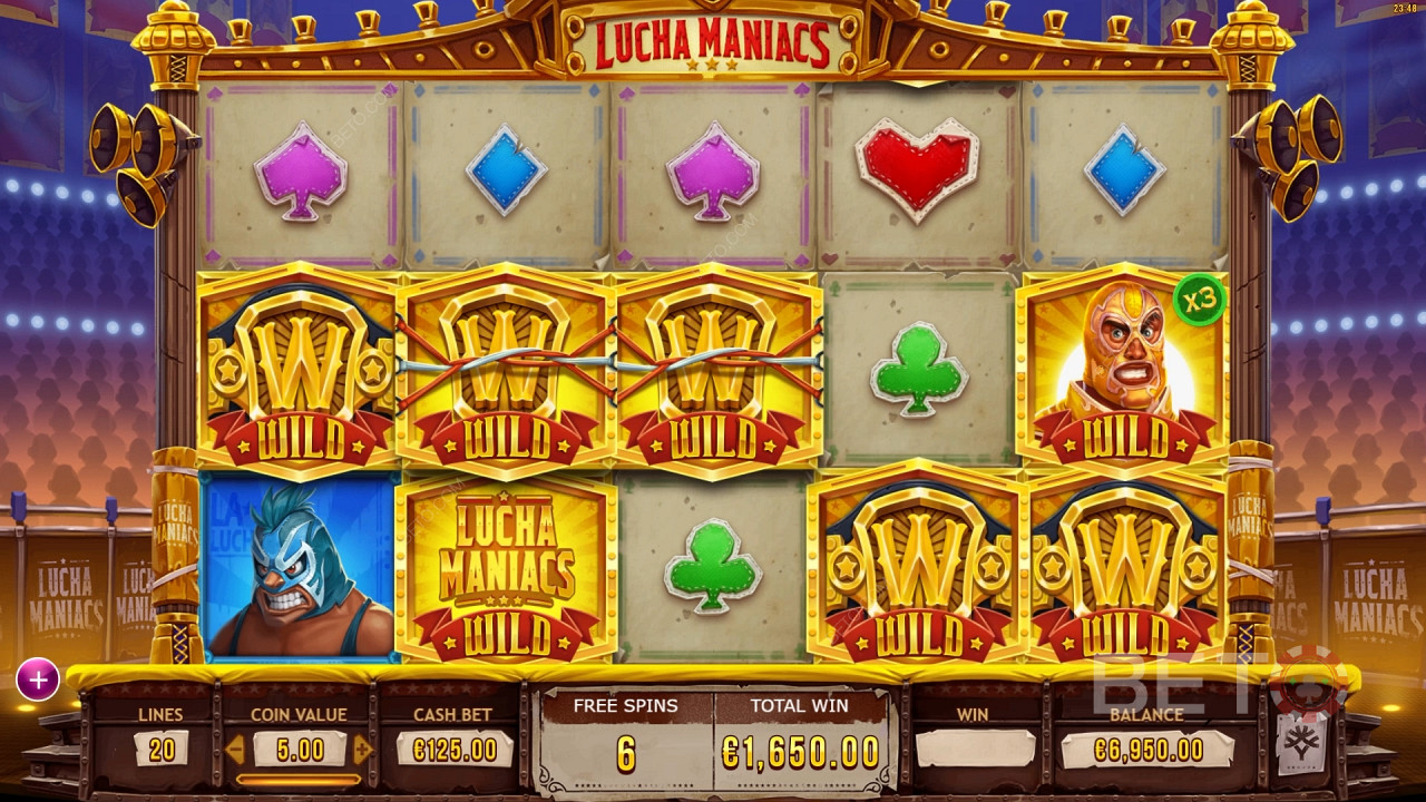 Lucha Maniacs เล่นฟรี