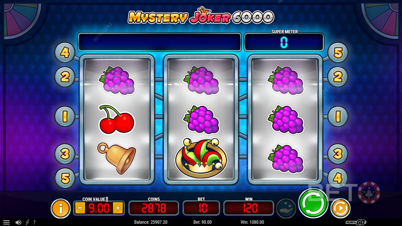 วิธีเล่นเกม Mystery Joker 6000 ของ Play