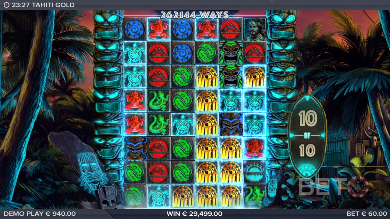 รีวิว Tahiti Gold โดย BETO Slots