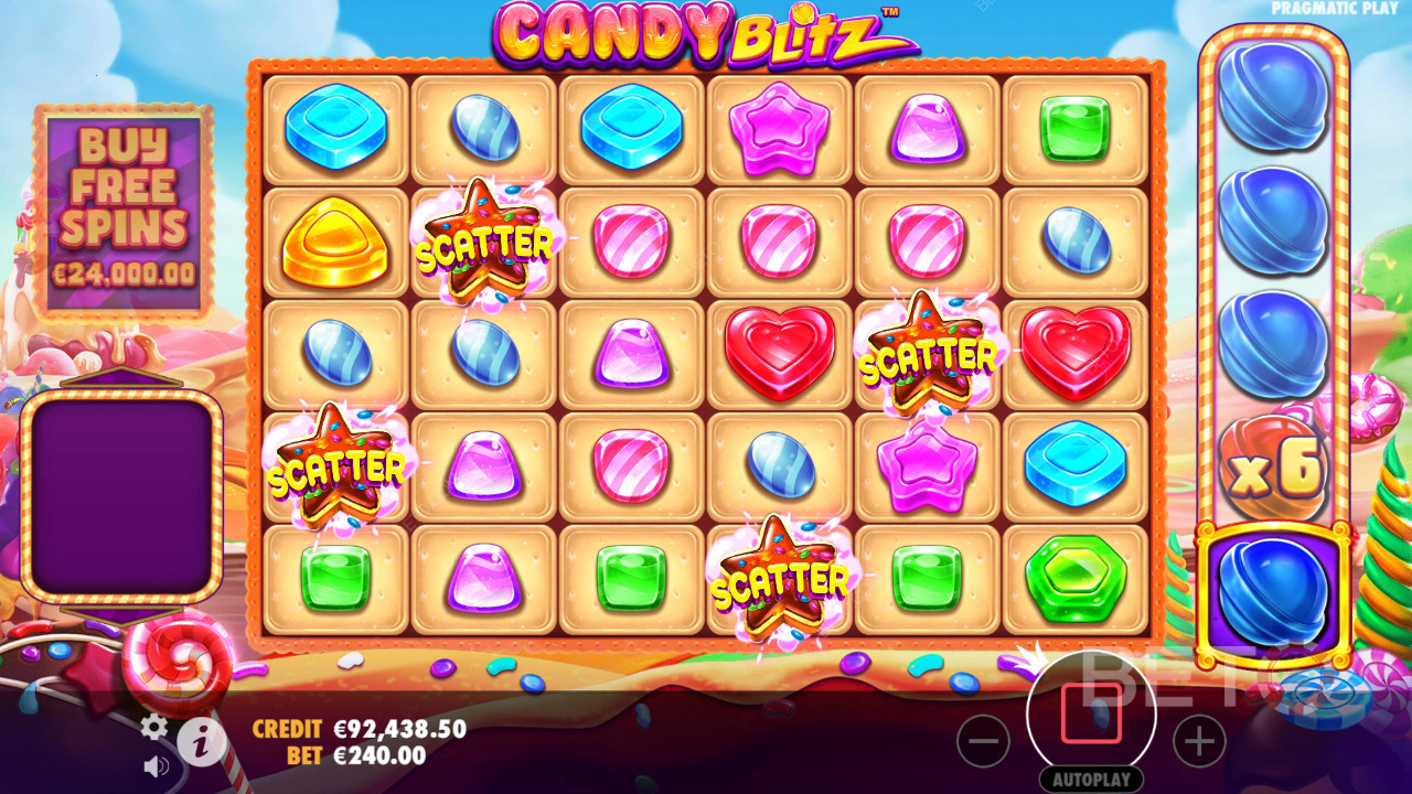 รีวิว Candy Blitz โดย BETO Slots