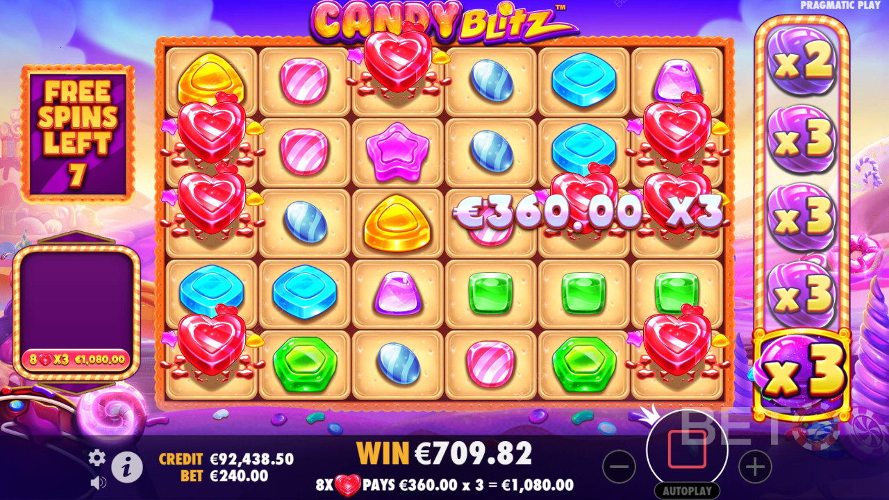 ธีมและการออกแบบ: Whimsical Candy Land