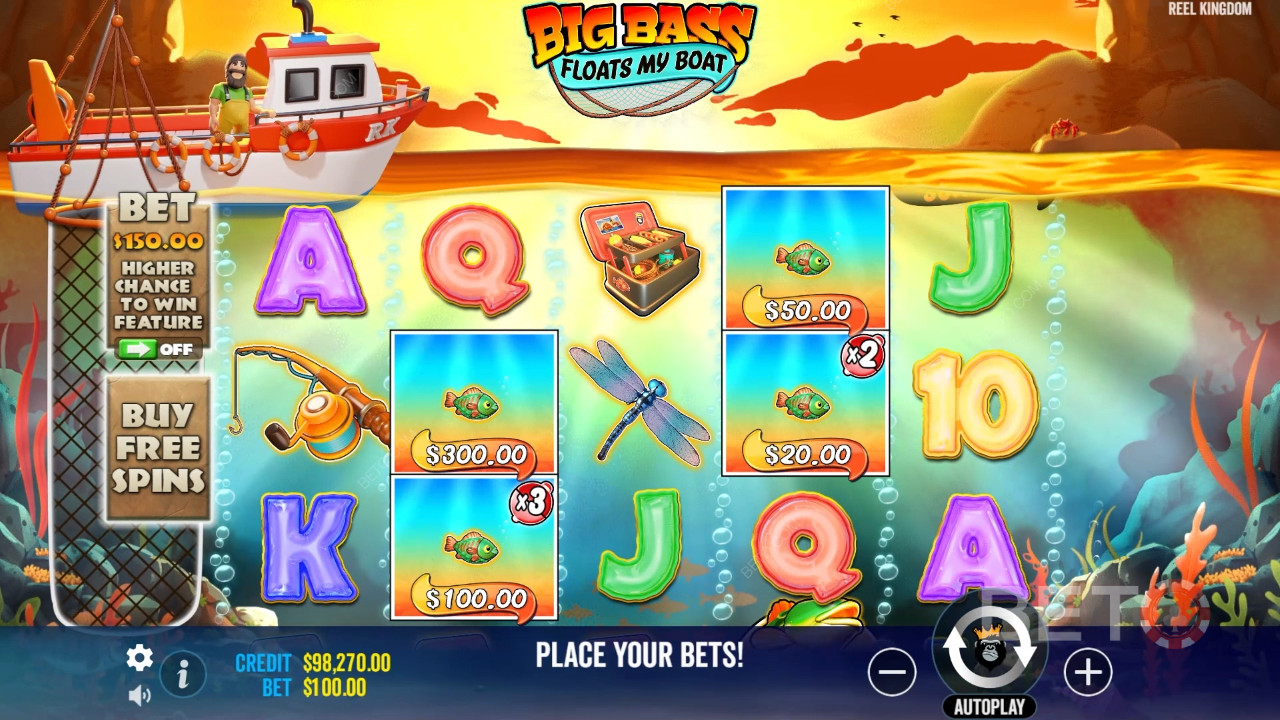 วิธีเล่น Big Bass Floats My Boat ของ Reel Kingdom
