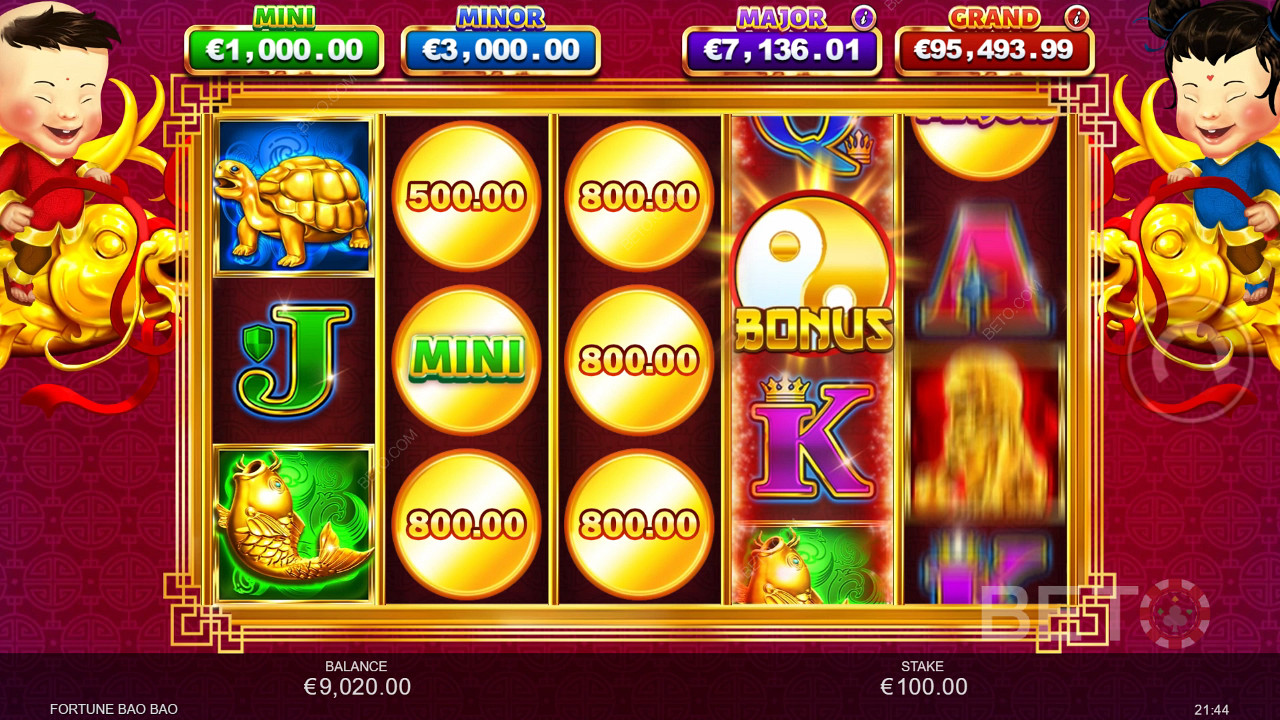 Fortune Bao Bao Jackpot Win & Spin เล่นฟรี