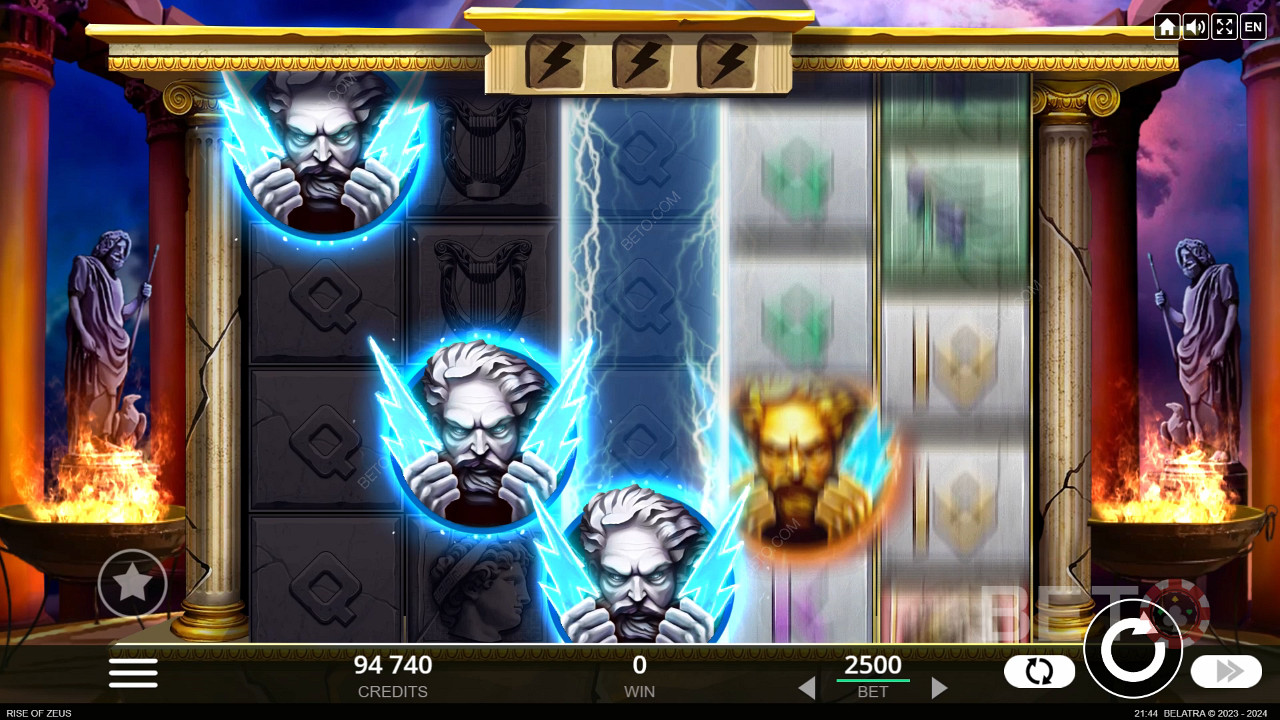Rise of Zeus เล่นฟรี
