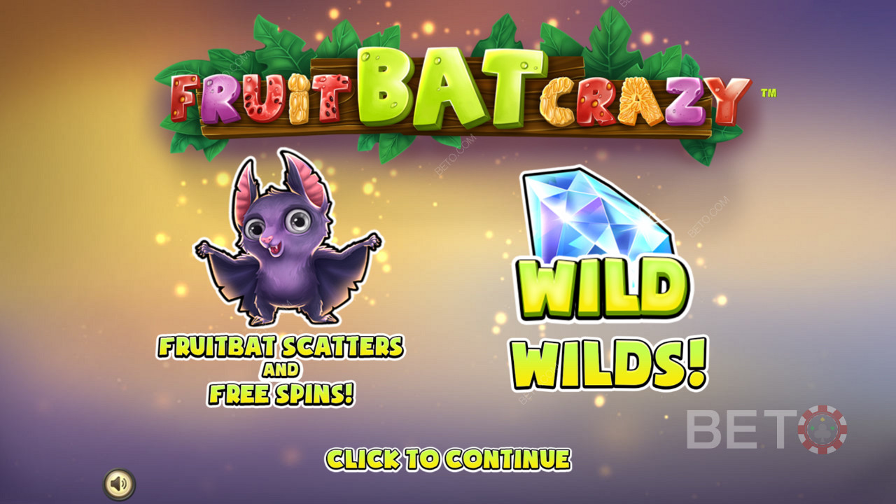 Fruit Bat Crazy - ค้างคาวผลไม้แสนน่ารักให้คุณสนุกไปกับ Wild, Scatters และ Free Spins