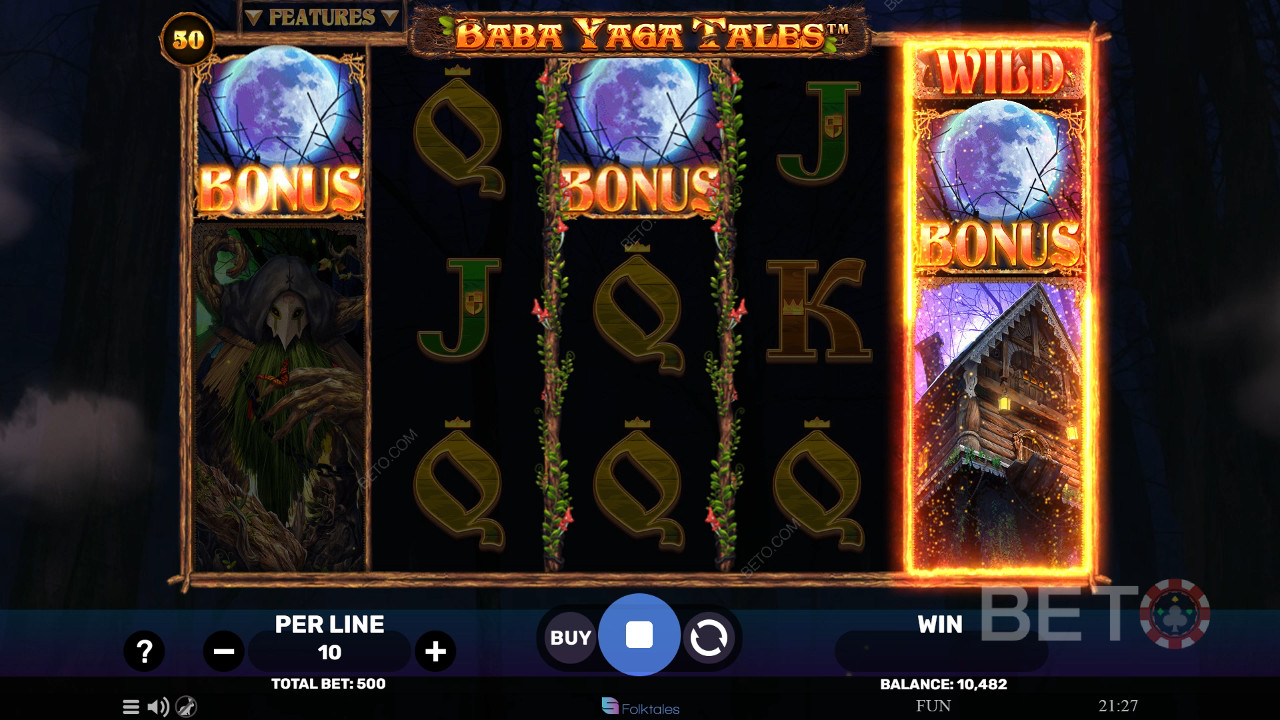 วิธีเล่น Baba Yaga Tales ของ Spinomenal