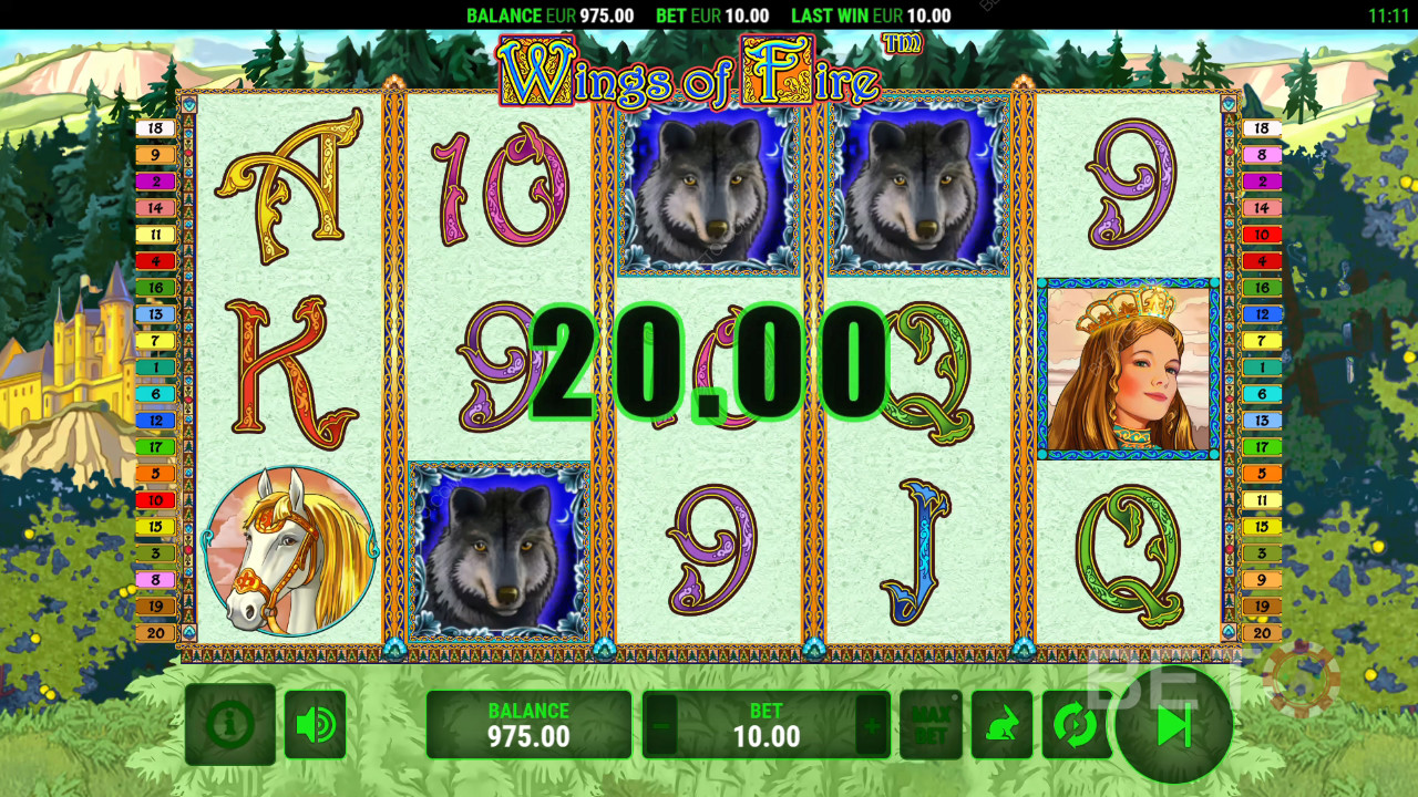 รีวิว Wings of Fire โดย BETO Slots