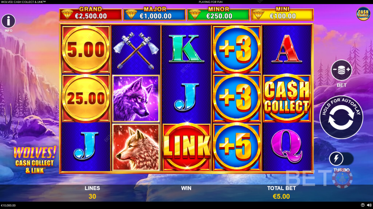 Wolves! Cash Collect & Link: สล็อตออนไลน์ที่คุ้มค่าแก่การหมุนหรือไม่?
