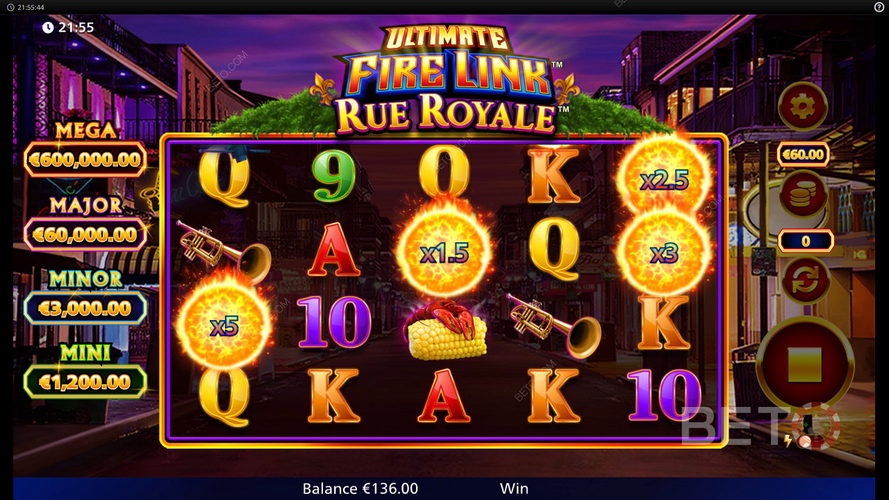 Ultimate Fire Link Rue Royale เล่นฟรี