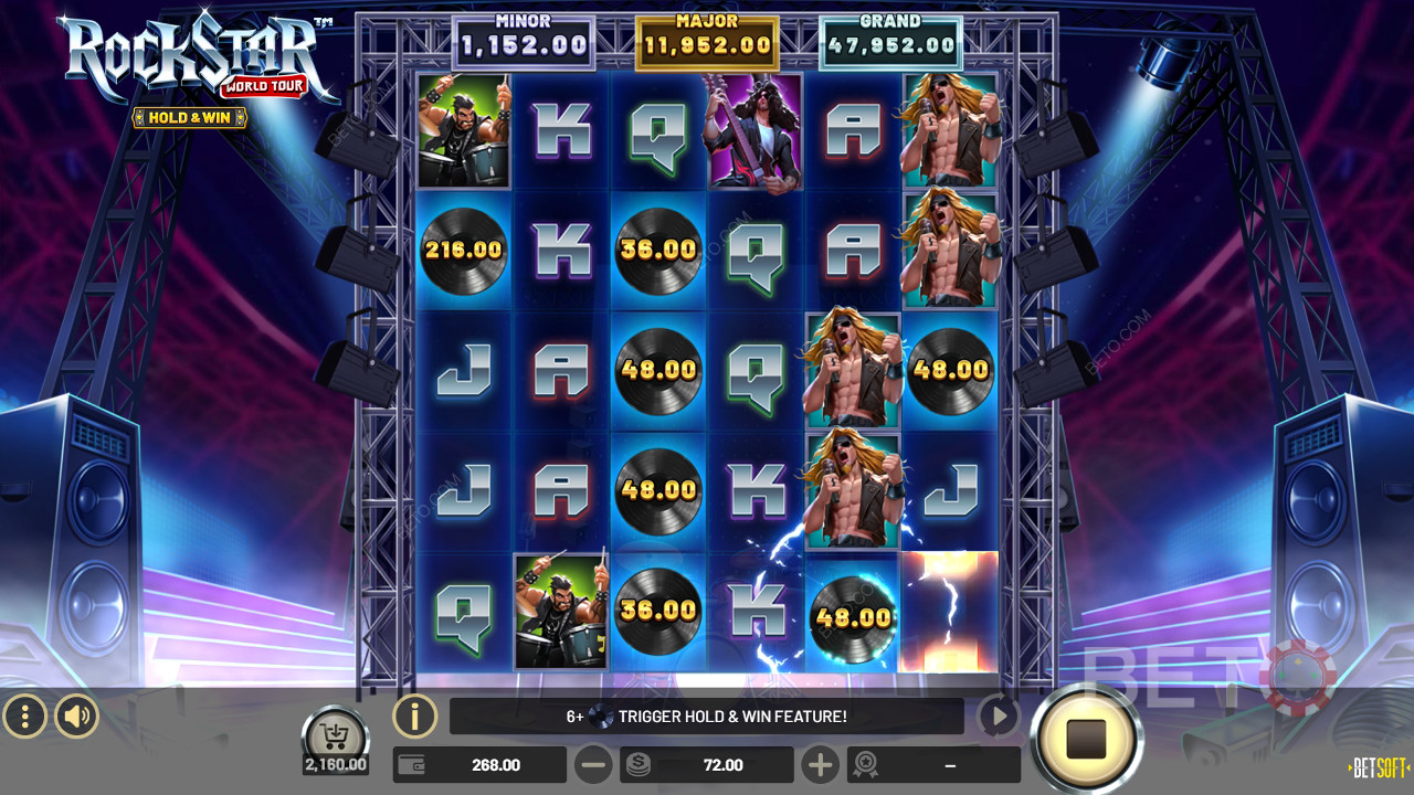 Rockstar: บทวิจารณ์ World Tour โดย BETO Slots