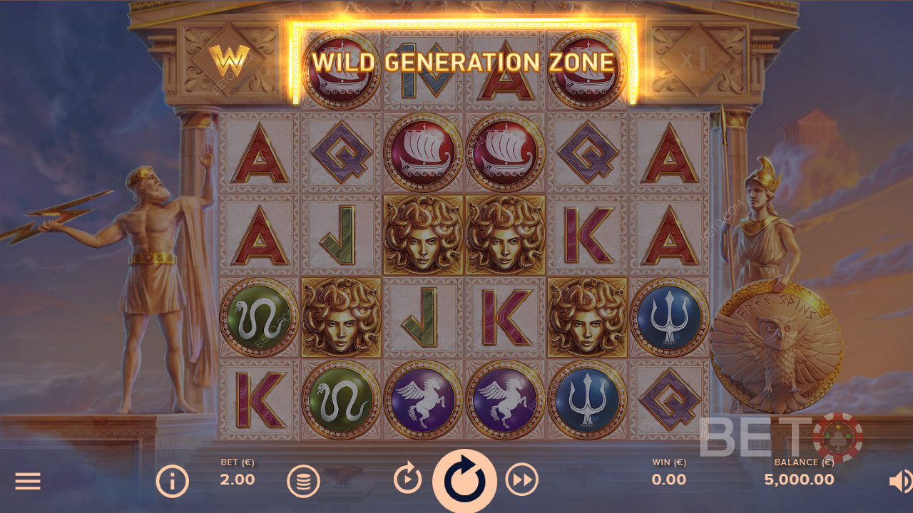 สัญลักษณ์ที่ชนะใน Wild Generation Zone จะกลายเป็น Wilds