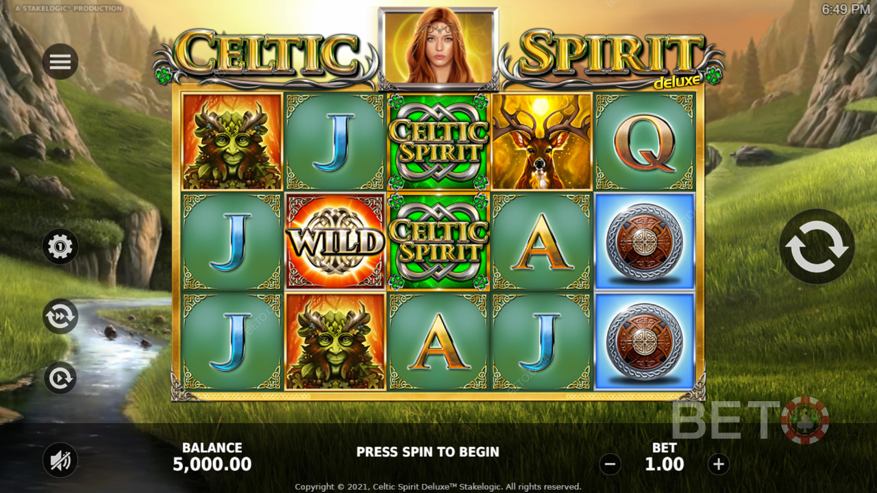 Celtic Spirit Deluxe  เล่นฟรี