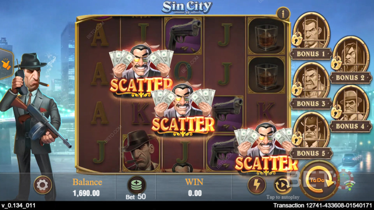 Sin City (TaDa Gaming) เล่นฟรี