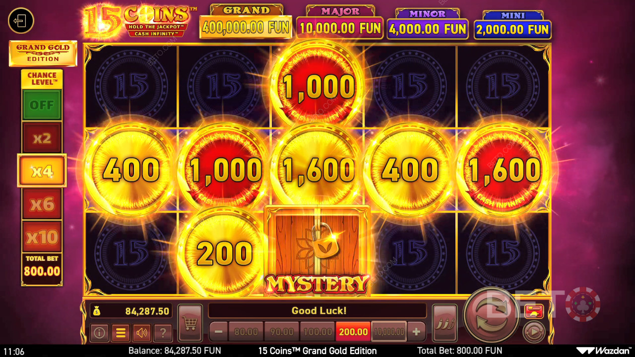 15 Coins Grand Gold Edition เล่นฟรี