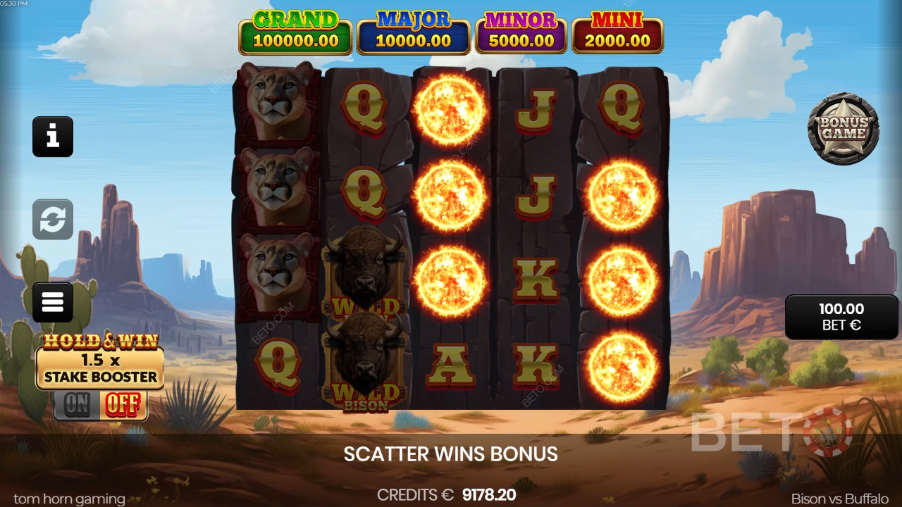 รีวิว Bison vs Buffalo โดย BETO Slots