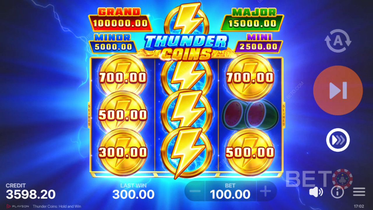 วิธีการเล่น Thunder Coins ของ Playson
