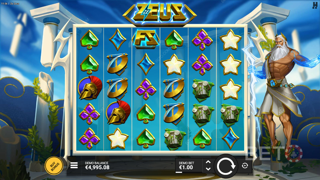 วิธีเล่นเกม Ze Zeus ของ Hacksaw Gaming