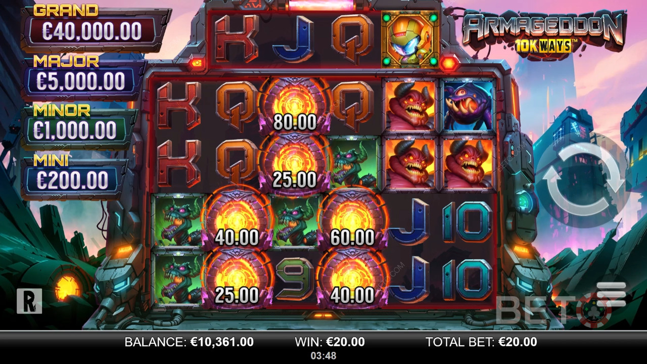 Armageddon 10k Ways เล่นฟรี