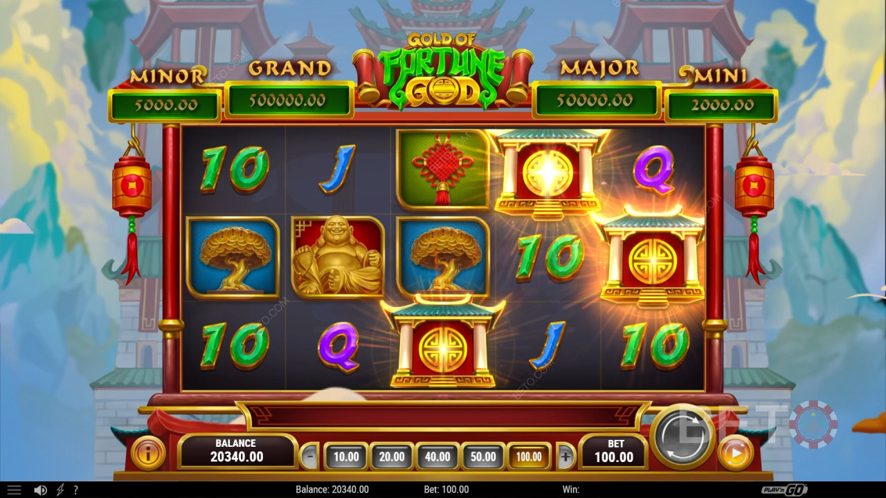 รีวิวเทพเจ้าแห่งโชคลาภทองคำจาก BETO Slots