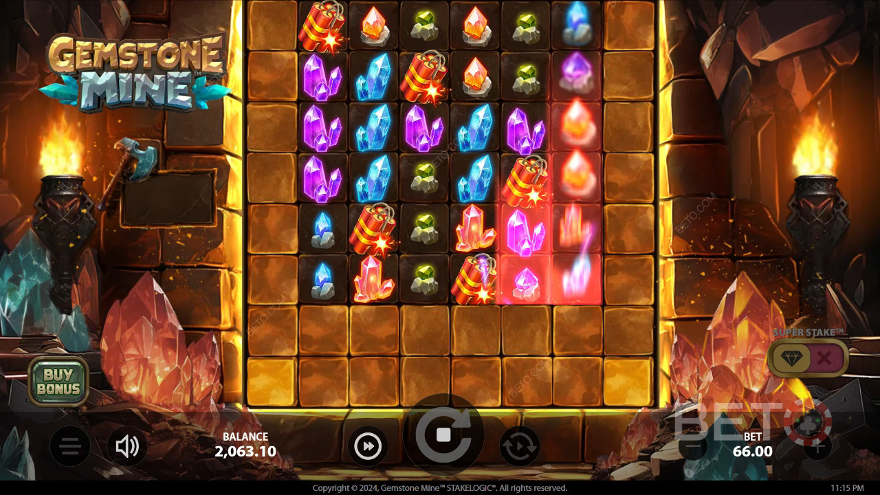 Gemstone Mine เล่นฟรี