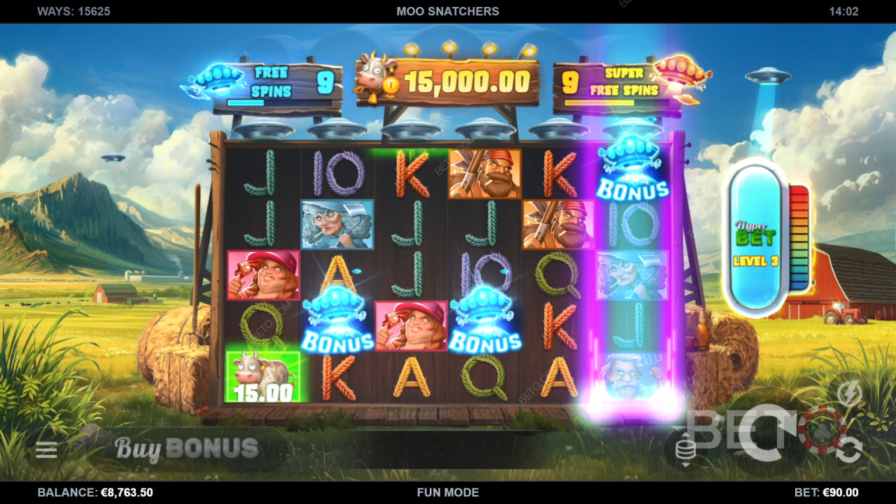รีวิว Moo Snatchers โดย BETO Slots