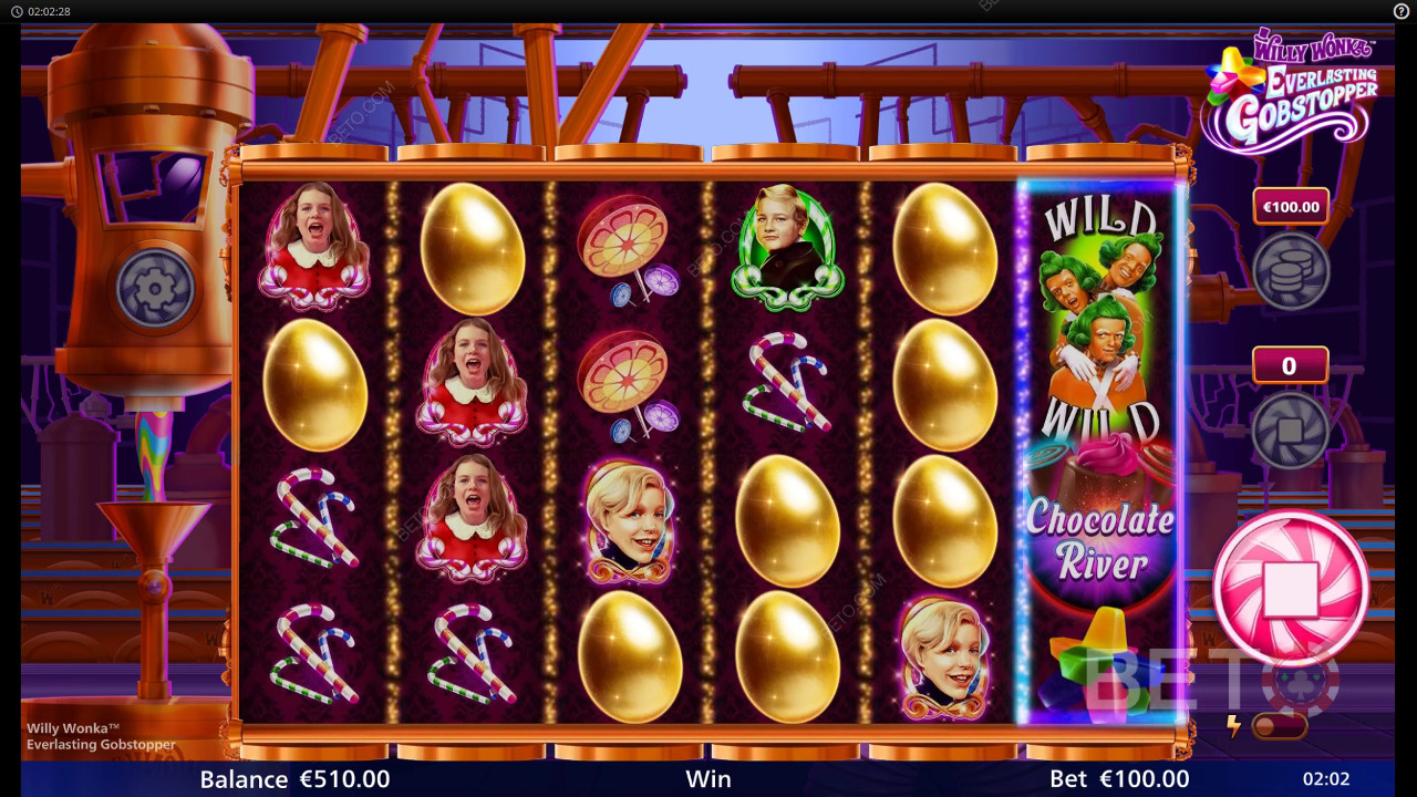 รีวิว Willy Wonka Everlasting Gobstopper โดย BETO Slots