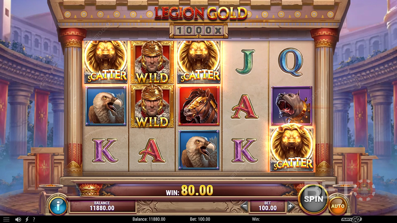 รีวิว Legion Gold โดย BETO Slots