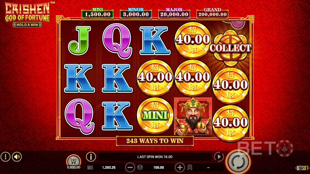 Caishen God of Fortune เล่นฟรี