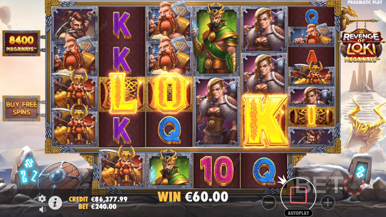 รีวิวการแก้แค้นของ Loki Megaways โดย BETO Slots