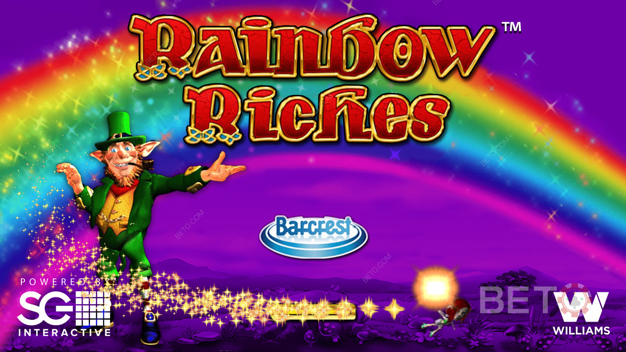 หน้าจอเปิดสล็อตออนไลน์ Rainbow Riches