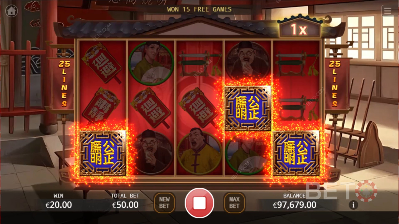 รีวิว Hail the Judge โดย BETO Slots