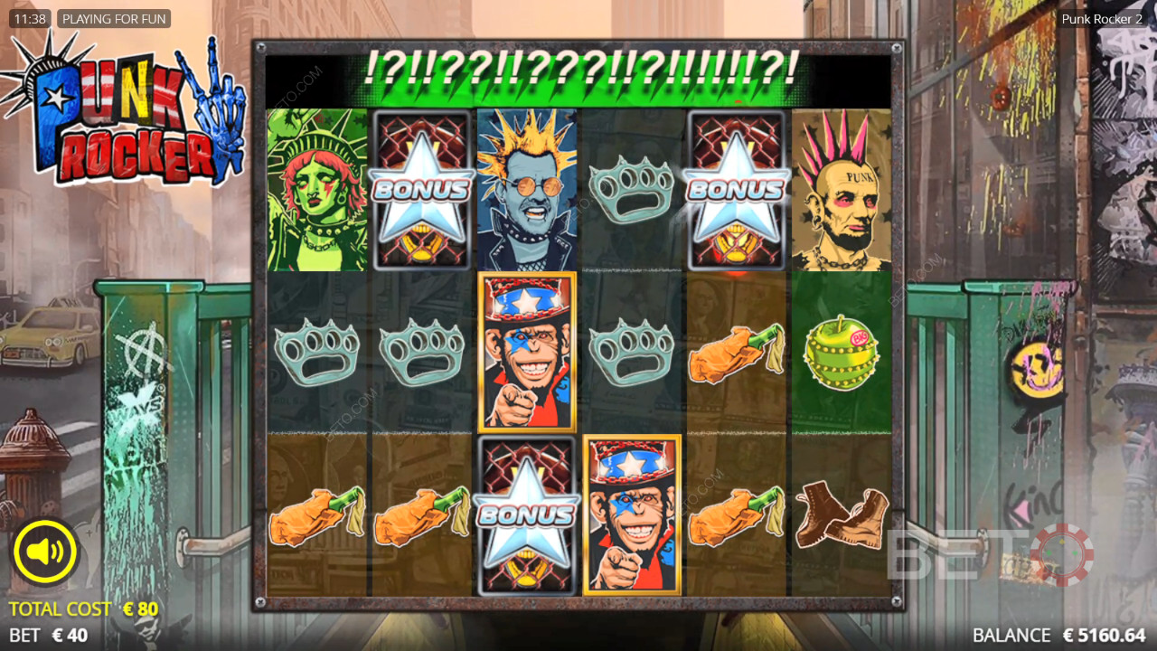 รีวิว Punk Rocker 2 โดย BETO Slots
