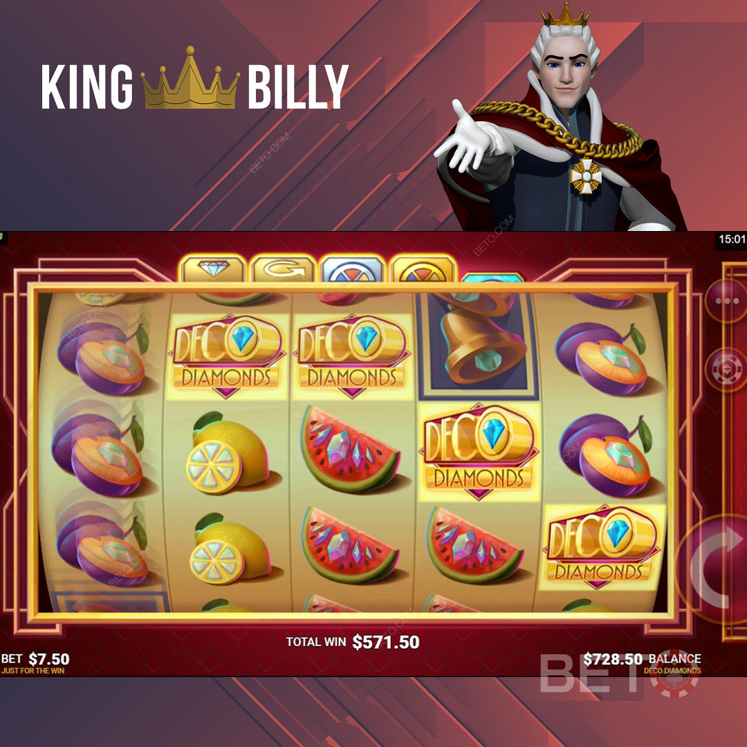เล่นสล็อตที่น่าตื่นเต้นบน King Billy Online Casino