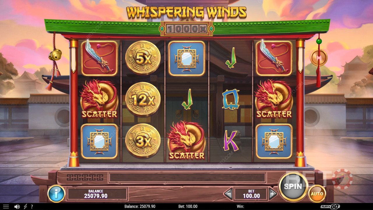 รีวิว Whispering Winds โดย BETO Slots
