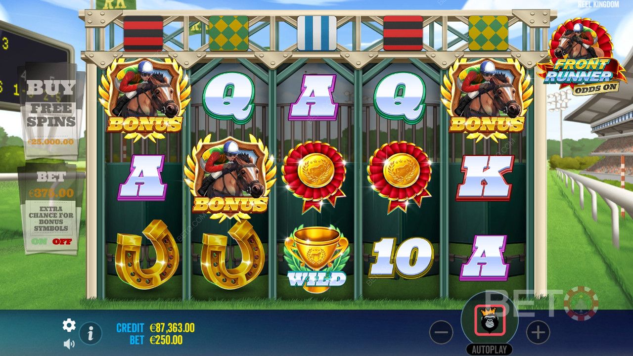 Front Runner Odds On เล่นฟรี