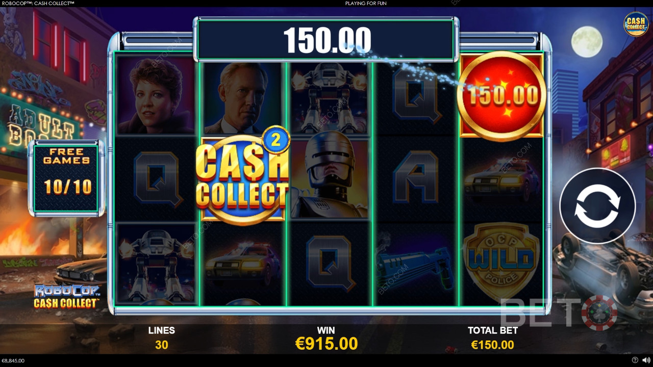 RoboCop: Cash Collect เป็นเกมสล็อตออนไลน์ที่คุ้มค่าหรือไม่?
