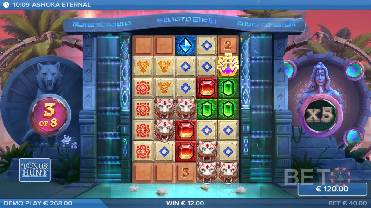 วิธีเล่น Ashoka Eternal ของ ELK Studios