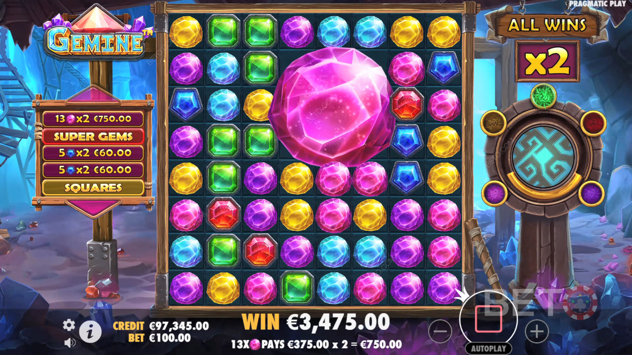 รีวิว Gemine โดย BETO Slots