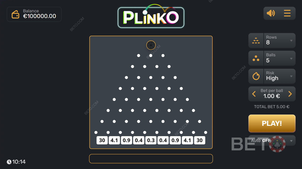 ฟีเจอร์โบนัสที่อธิบายใน Plinko โดย Gaming Corps