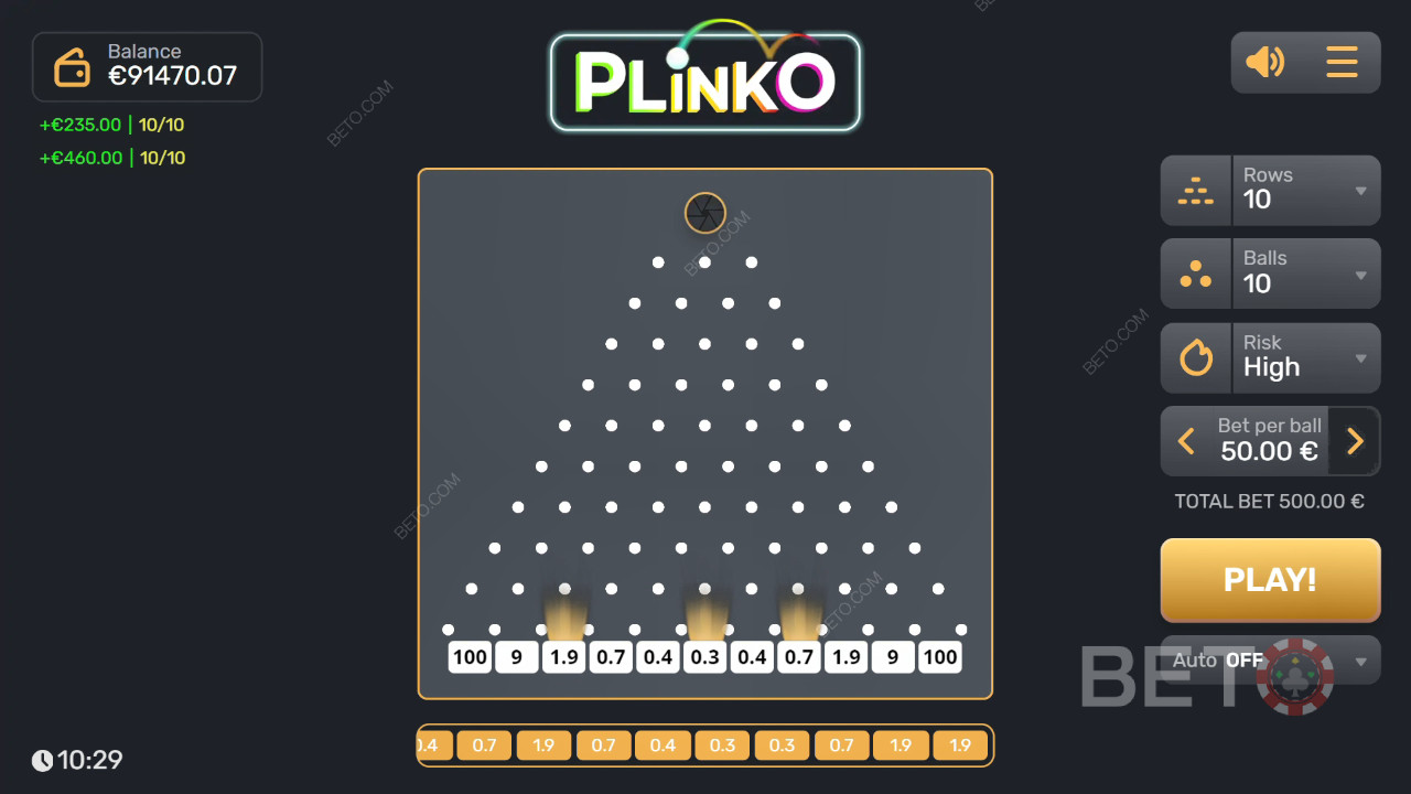 Plinko Slot - คำตัดสินของเรา