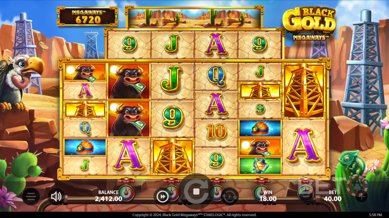 Black Gold Megaways เล่นฟรี